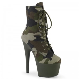 Pleaser Adore-1020CAMO レディース ブーツ 迷彩 | CHKFJPOXSH