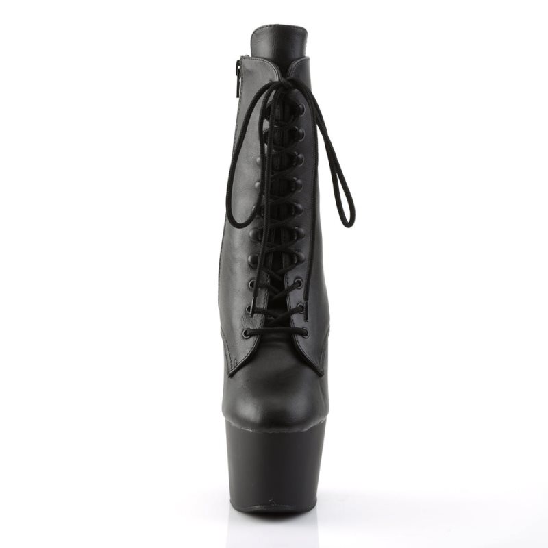 Pleaser Adore-1020 Vegan Leather レディース ブーツ 黒 | UMNFJPCIVL